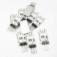 허밍버드 BMW 엠비언트 광량업칩_문짝LED PCB, 아이스블루, 1개