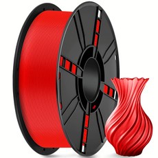 MMC LAB 고속 3D 프린터 필라멘트 1.75mm 빠른 출력 고강도 친환경 안정적 FDM 재료 3D모델링, 레드, LAB PLA+