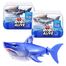 아이비젼-ZURU 로보 얼라이브 로보샤크 1P (색상랜덤), 혼합색상, 1개