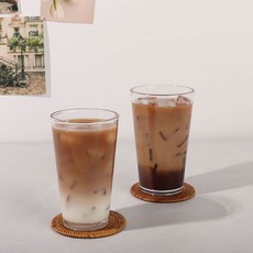 트라이탄샾 트라이탄컵 A형 안깨지는 투명 카페컵, 1개, 240ml