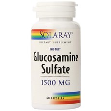 SOLARAY Glucosamine Sulfate補充素食膠囊 1500mg, 1罐, 60顆