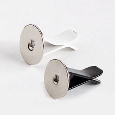 허브인 석고방향제DIY 재료선택, 미니벤트클립 블랙5개, 석고재료