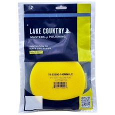 Lake Country LC 6吋DA 上蠟棉 美國製造 汽車美容 上蠟工具 拋光護理, 1個