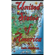(영문도서)United States of America ToonMaps Hardcover, Kevin Middleton, English, 9798349591075