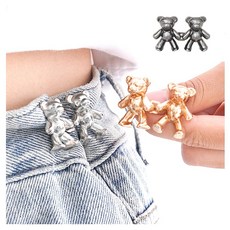 곰모양 조절 핀 허리 사이즈