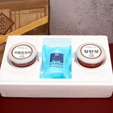 더젓갈 HACCP 인증 젓갈 2종세트, 1세트, 400g