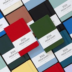 은비가 주간다이어리 2026 프리즘 B6 먼슬리 다이어리 날짜형, 산토리니