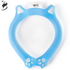 복나이트 넥쿨러 아이스넥밴드 얼음목걸이 쿨넥밴드 아이스스카프 얼음목도리 넥쿨링튜브 넥아이스, 18도