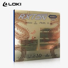 국내배송 로키 록스톤 1 TRAIN 금장 버전 보급형 입문용 중국 탁구 라켓 점착 러버 LOKI, 블랙, 1개