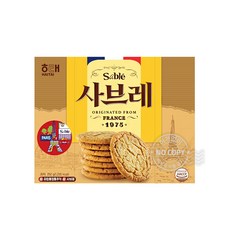 과자사탕초콜릿간식/G31_해태 사브레 252g/사무실 회사 탕비실 모임 어린이집 학원 교회 과자파티, 252g, 1개