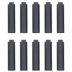 픽클볼 패들 핸들 면 쿠션 10개 세트 향상된 편안함과 제어력을 위한 교체 액세서리 진동 감소 블랙 452021, 픽클볼 패들 핸들 면 쿠션, 10개 세트, 향상된 편안