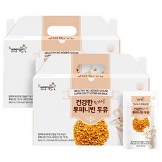웅진 건강한 무가당 루피니빈 두유 고단백 무첨가 식사대용, 40개, 180ml