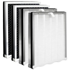 A Fable 4 Pack APH4000 Replacement Filters 호환 with KNKA Air Purifier Filter True, A Fable 4 Pack APH4000 Replace