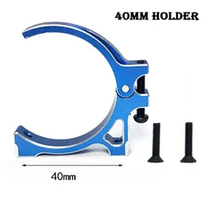 YSIDO RC 모터 냉각 팬 40mm 알루미늄 홀더 1/10 자동차, 07 40 Blue, 1개