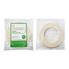 스팀 인디케이터 테이프 12mm 수술용 멸균 소독테이프, 2개