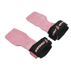 Grizzly Grips 力霸熊 極致經典雙層牛皮款三合一拉力帶, 蜜桃粉, 1套裝