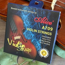 Alice A709 小提琴尼龍弦套弦 加送1弦 (附發票), 1個, 如圖