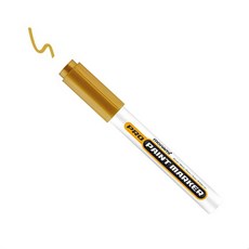 페인트 마커 금색 1개 골드 둥근닙 빠른건조 고무 마카 잉크