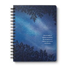 (영문도서)Spiral Notebook: We Are Made of Infinite Possibilities Hardcover, Compendium Publishing & Com..., English, 9781966077077