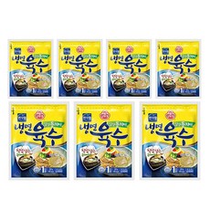 오뚜기 동치미 냉면 육수, 330g, 7개