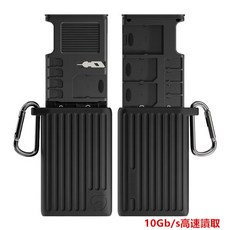 Ulanzi MCR-01 MCR-02 CFE 高速讀卡機 Type-A Type-B SD 雙卡槽 SONY相機用, 1個, MCR-02 CFE-B/SD讀卡收納盒, MCR-02 CFE-B