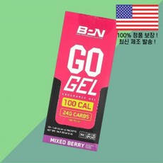 BPN 고 젤 인듀어런스 믹스 베리 10포 각 1.45온스 41g Go Gel Endurance Mixed Berry 10 Packets 1.45oz Each