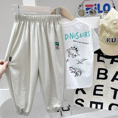 男童防蚊褲子夏款中大童 男孩夏季卡通純色束腳潮兒童裝快乾褲, 140cm