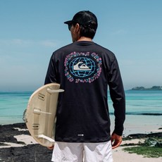 퀵실버 QUIKSILVER 남성 루즈핏 래쉬가드 QS1107DMT