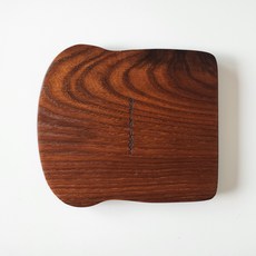 국내제작 우드냄비받침 예쁘고 휨 없는 냄비받침, 1개, 냄비받침 브레드 단품, A 탄화목