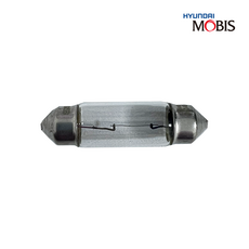 현대모비스 순정 번호판등 실내등 번데기 전구 12V 10W 08C0630107 / 1864505009N 현기스토어, 2개