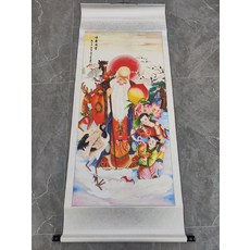 南極仙翁壽星中堂畫 170x70cm 祝壽專用, 參考詳情頁