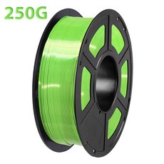 PLA 실크 보라색 3D 프린터 소모품 실크블랙 1.75mm 250G 3D 프린터 재료 실크 그린 블루 pla 인쇄 리필 필라멘트 진공 포장 250g 실크 오렌지색, PLA 실크 밝은 녹색
