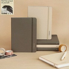 먼슬리수첩 2026 저널 위클리 플래너 B6, 02 애쉬 브라운