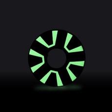 Chuckit! Max Glow 짚플라이트 플라잉 디스크 강아지 장난감 - 물에 뜨는 비행