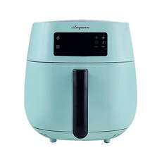 安晴 Anqueen AQ-P19 健康減油氣炸鍋 LED陶瓷不沾鍋 大容量 一年保固, 湖水綠