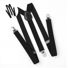 신사용멜빵 베이직 3클립 멜빵 서스펜더 정장멜빵 2p세트