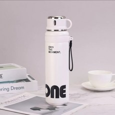 대용량 스텐 텀블러 물통 보온 보냉병, 1개, 1000ml, 화이트