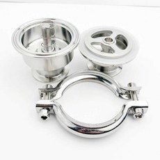 버터 플라이 밸브 위생 플랜지 피스 등급 스틸, 1개, 316 25 빠른 설치