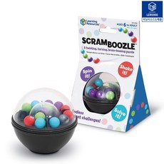 두뇌 트레이닝 스크램부즐 퍼즐볼 창의력 구슬게임 아기장난감 동물퍼즐