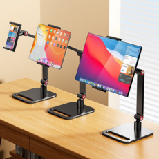 고잉홈 태블릿 핸드폰 거치대 스탠드 접이식 탁상 자바라 거치대 포장증정, 1개