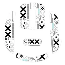 게임용 마우스 스티커 미끄럼 방지 그립 테이프 스케이트 ATTACK SHARK X11/X6/X3/R1/R2/R3 수제 땀 흡입, 03 6 Grip White