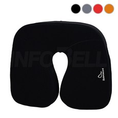 발란스코드 카이로프랙틱 방석 자세교정 골반교정 메모리폼 사무실 학생 차량용 의자 기능성 방석, 레드