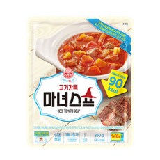 오뚜기 LIGHT&JOY 고기가득 마녀스프, 250g, 1개