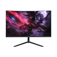 게이밍모니터 240Hz 고주사율 커브드 24인치 27인치 32인치 PC모니터 FHD QHD 가성비 듀얼모니터, C_27인치 곡면 1920x1080 240Hz 블랙, 1cm