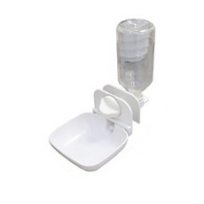 掛籠式寵物自動補水飲水碗，小型犬貓適用，安全無毒材質，易於清潔, 掛籠飲水器-白色, 1個, 450ml