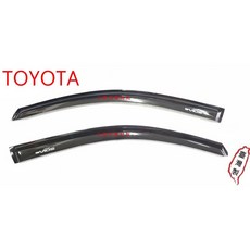 昇鈺 TOYOTA VIOS YARIS 2003年-2023年 晴雨窗 台灣製 3M背膠黏貼, 1個, 前面,VIOS 03年-14年9月