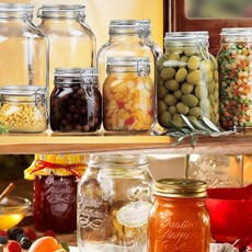 보르미올리 피도 유리 밀폐용기 화이트, 200ml, 4개