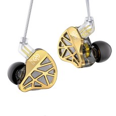 Keephifi CCZ Nocturne MC04 DD 및 BA 하이브리드 HlFl 뮤직 헤드폰, 노마이크, 골드