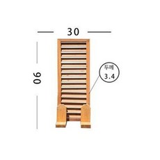 나무 파티션 정원 야외 베란다 가림막 울타리 옥상, 30 너비 x90 높이
