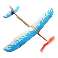 과학놀이 고무동력 글라이더 조립비행기 만들기 과학실험키트 비행기장난감 동체조립, 5개